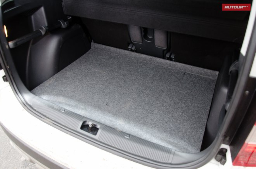 Skoda Yeti 2014 багажник