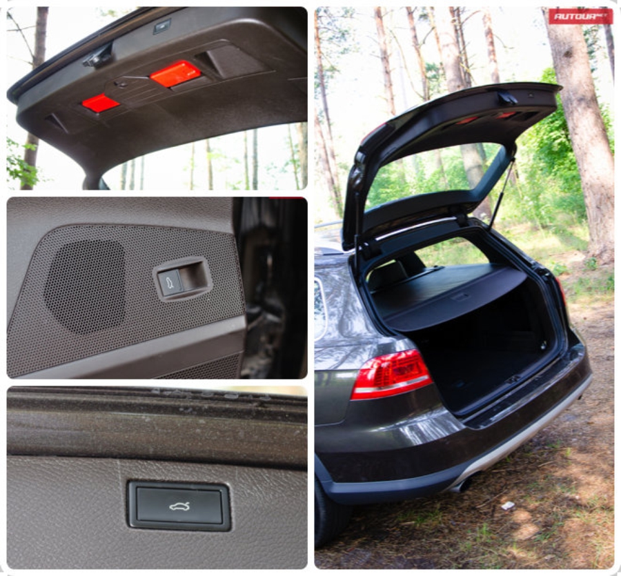 Тест-драйв Volkswagen Passat Alltrack дверь багажника с электроприводом