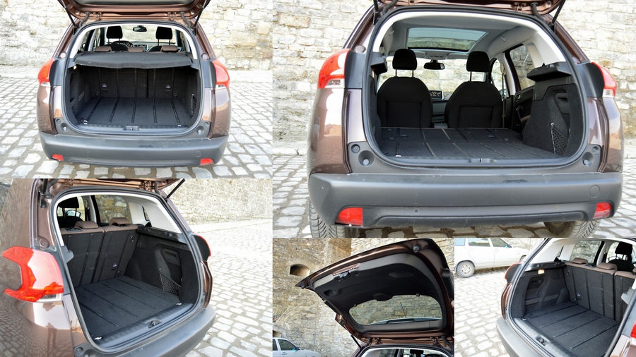 Тест-драйв Peugeot 2008 — фотоколлаж, багажник, 3
