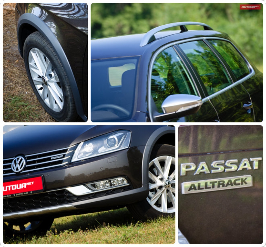 Тест-драйв Volkswagen Passat Alltrack внешние детали