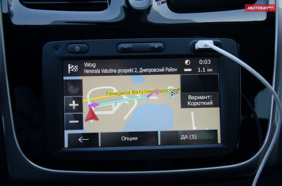 Renault Logan 2013 мультимедийная система