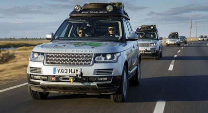 Первый тест-драйв Range Rover Hybrid — Шелковый путь