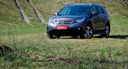 Тест-драйв Honda CR-V — объем имеет значение