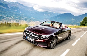 Тест Mercedes E 400 4Matic Cabrio 25th Anniversary: вдогонку за закатом