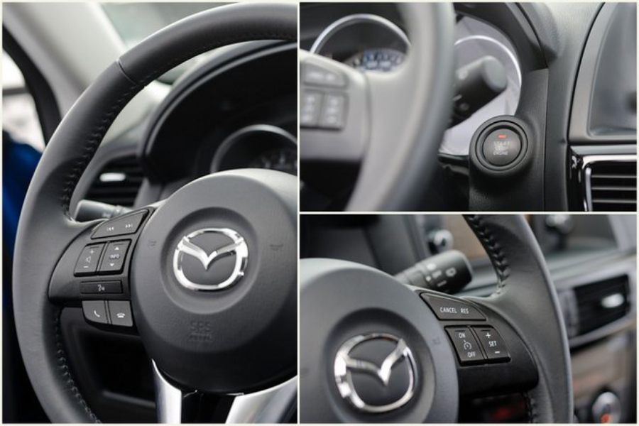 Тест-драйв Mazda CX-5 руль